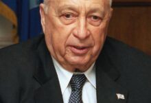 Death of Israeli Prime Minister, Ariel Sharon, in 2014